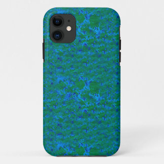 Chic Blue and Sea Green Textures iPhone 5/5s Case