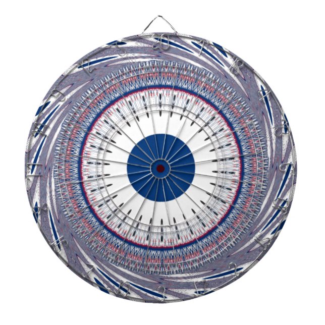 Chic  blue dartboard (Front)