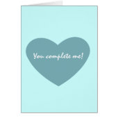 Chic Blue Heart (Front)