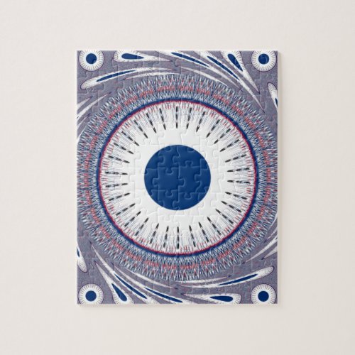 Chic  blue jigsaw puzzle