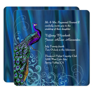 Find customizable Peacock Wedding invitations & announcements of all sizes. Pick your favorite invitation design from our amazing selection.
