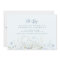 Chic Blue Sky Wildflowers Boy Baby Shower