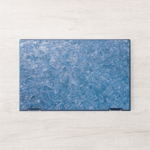 Chic Blush Pink Gold Vein Marble Laptop Skin