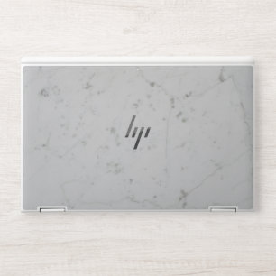 Chic Blush Pink Gold Vein Marble Laptop Skin