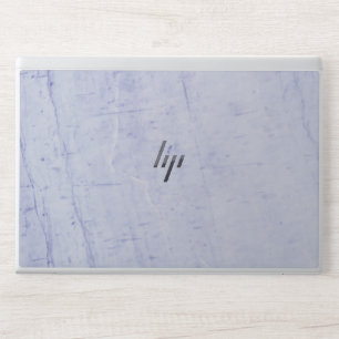 Chic Blush Pink Gold Vein Marble Laptop Skin