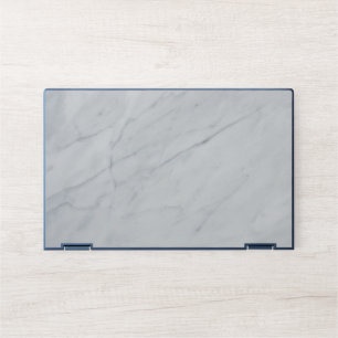 Chic Blush Pink Gold Vein Marble Laptop Skin