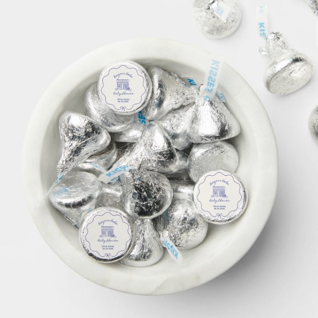 Chic Bonjour bebe baby shower Hershey®'s Kisses® (Assorted)