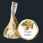 Chic Botanical Citrus Orange Orchard Wedding Hershey®'s Kisses®<br><div class="desc">These delicious wedding favors feature beautiful hand-painted oranges and lush greenery.  Use the template fields to add your own wording. Please click the "Customize Further" button to re-arrange elements if required.</div>