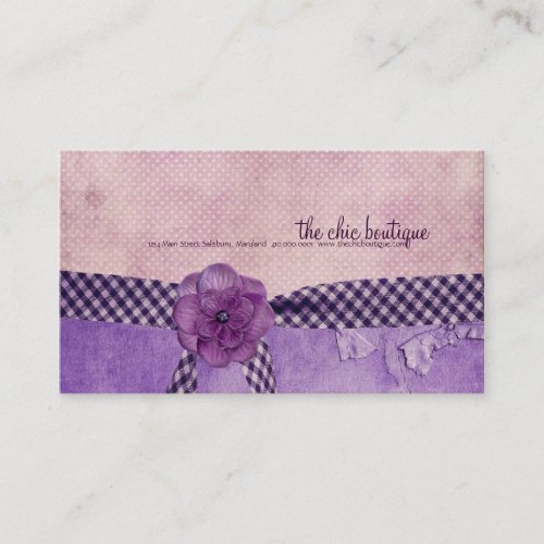 Chic Boutique Business Cards
