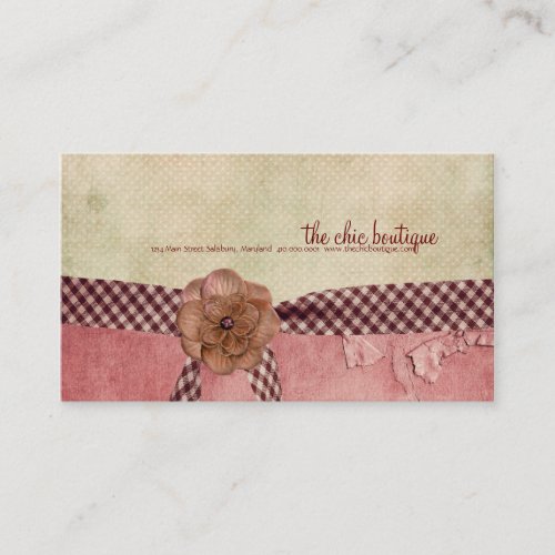 Chic Boutique Business Cards