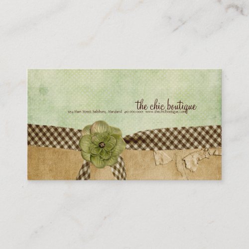 Chic Boutique Business Cards