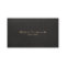 Chic Boutique Faux Black Linen Business Card