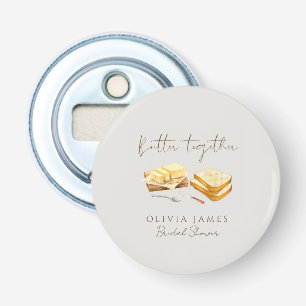 Chic Bread and Butter bridal shower Bottle Opener