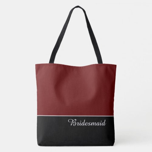 Chic Bridesmaid Tote Bag