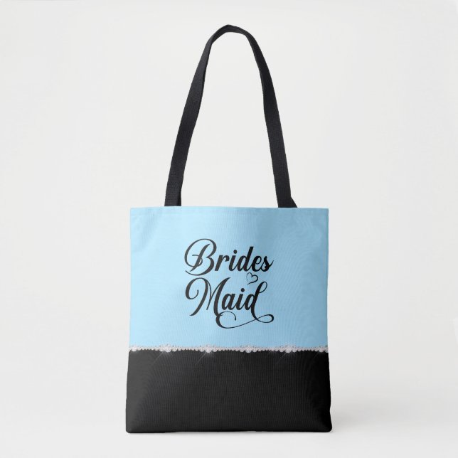 Chic Bridesmaid Tote Bag (Front)