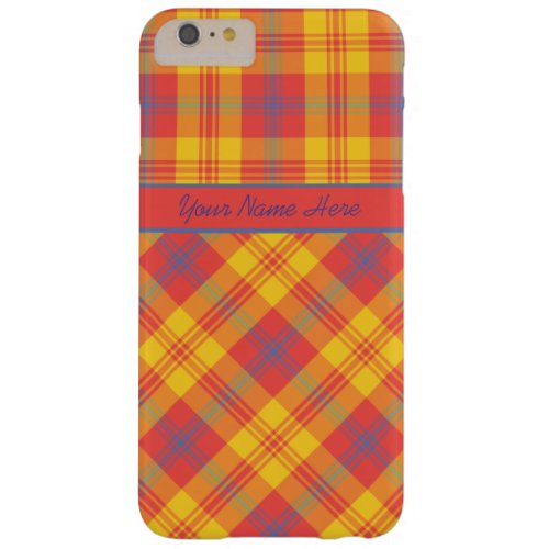 Chic Bright Red Yellow and Blue iPhone 6 Plus Case