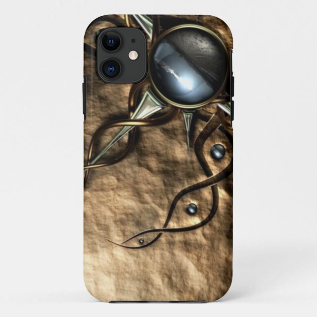 Chic Bronze Case-Mate iPhone Case (Back)