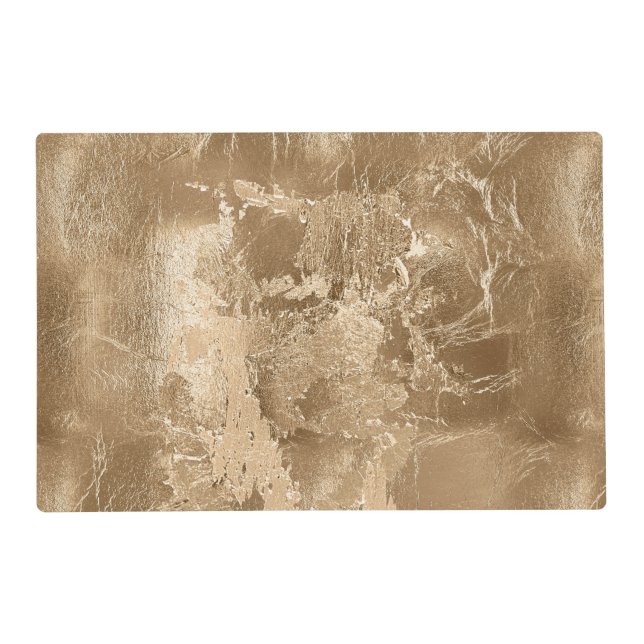 Chic Bronze Gold   Placemat (Front)