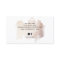 Chic Brush Stroke | Faux Rose Gold on White