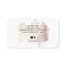 Chic Brush Stroke | Faux Rose Gold on White