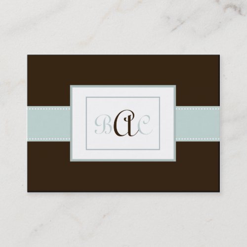 Chic Bryn Chubby Business Cards