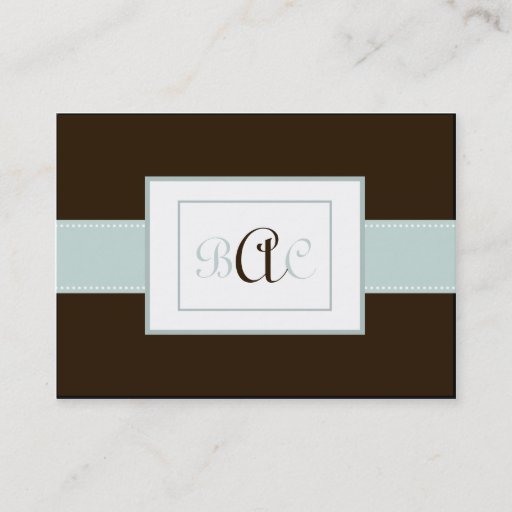 Customizable Chic Bryn Chubby Business Cards