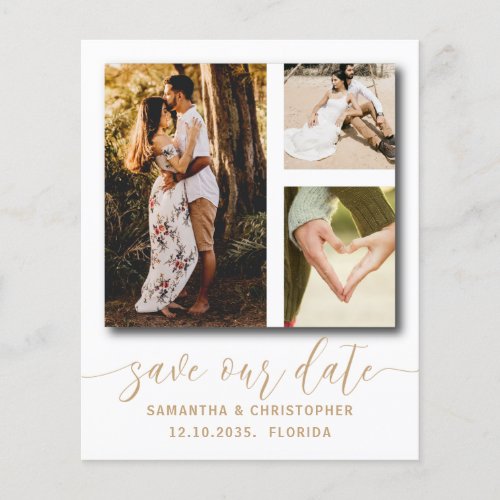 Chic Budget Photo Save Our Date Invitation