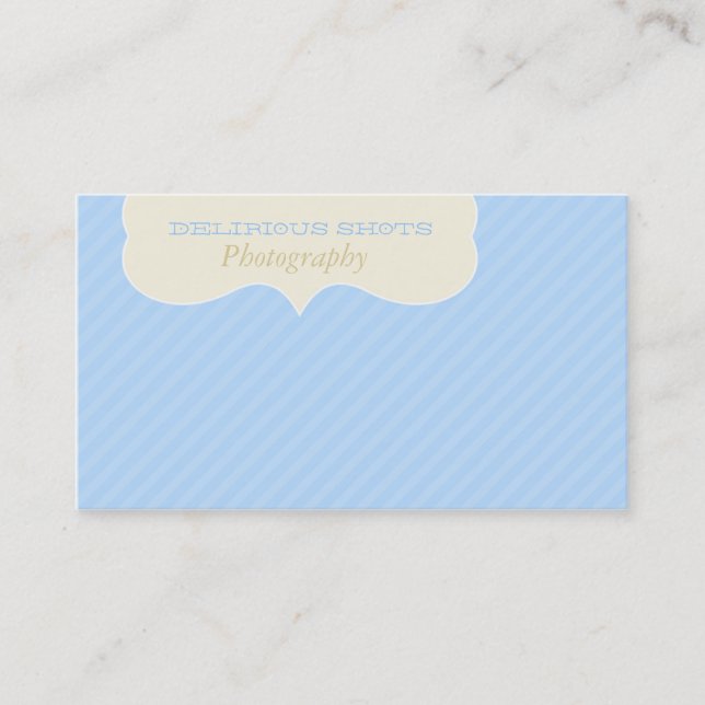 Chic Business Card (Front)