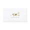 Chic business card for a travel agent