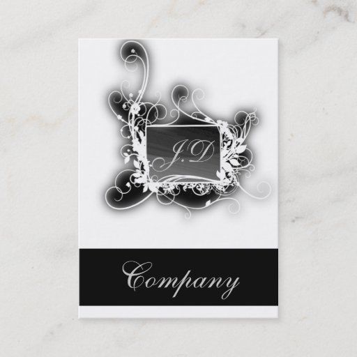 Customizable Chic Business Cards