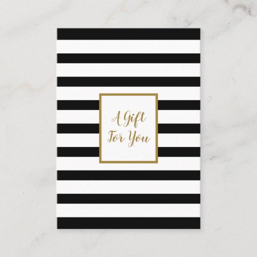 Chic Business Holiday Gold Script Gift Certificate