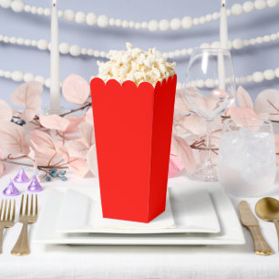 Chic Candy Apple Red Boxes for Popcorn or Candy