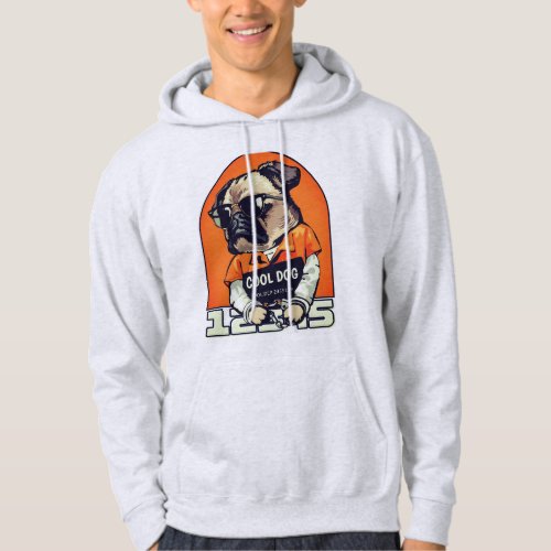 Chic Canine Vibes The Cool Dog Tee Hoodie