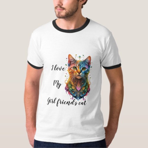 Chic Cat Love Collection T_Shirt