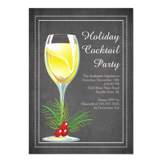 Cocktail party invitation free template picture
