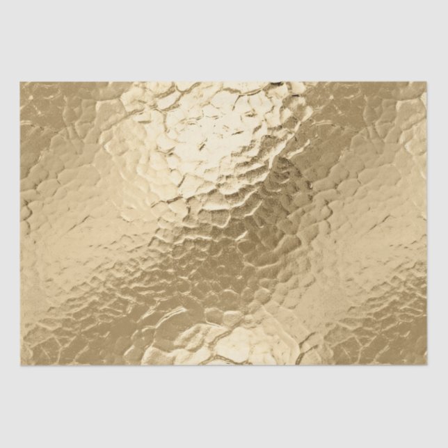 Chic Champagne Gold Tissue Paper (Front)
