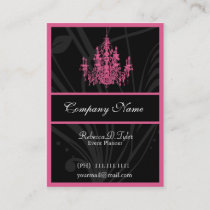Chic Chandelier Business Cards