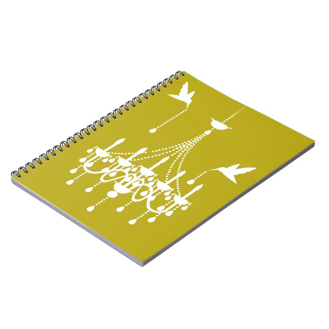 Chic Chandelier Notebook (Left Side)