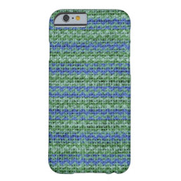 Chic Chevron Burlap Rustic #11 Barely There iPhone 6 Case