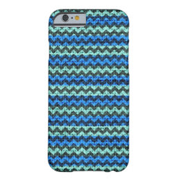 Chic Chevron Burlap Rustic #6 Barely There iPhone 6 Case