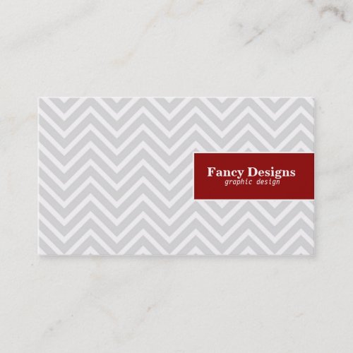 Chic Chevron Business Cards