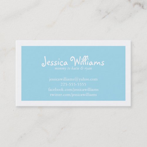 Chic Chevron Business Card