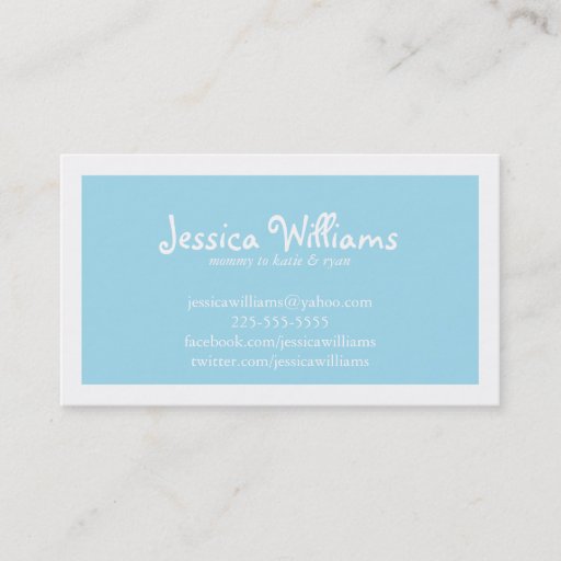 Customizable Chic Chevron Business Card