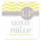 Chic Chevron Monogram | yellow