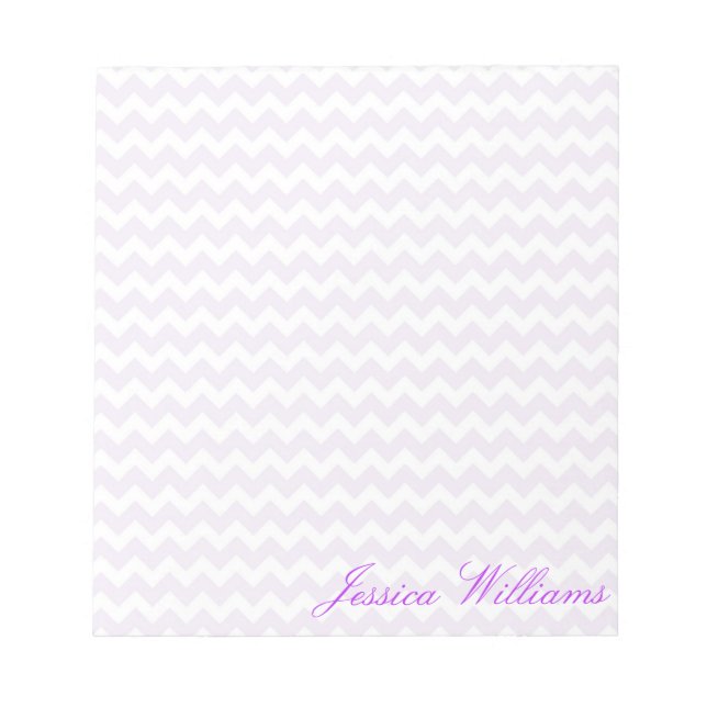 Chic Chevron Notepad (Front)