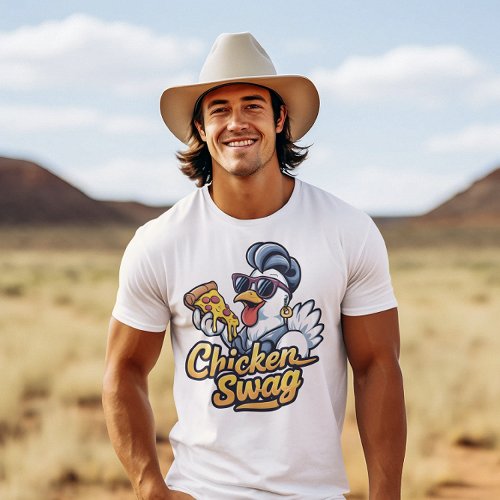 Chic Chicken Swag Logo T_Shirt