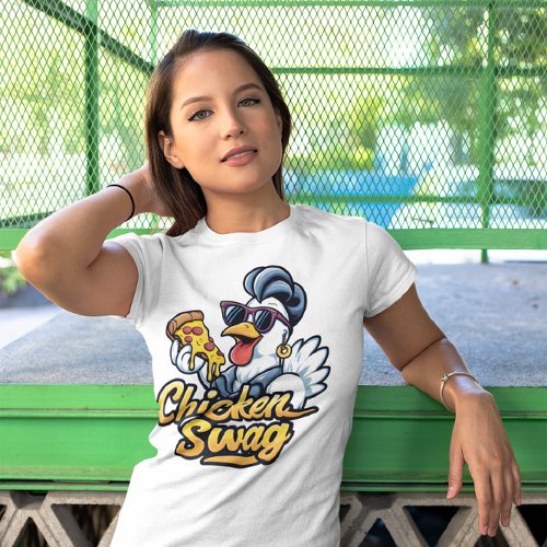 Chic Chicken Swag Logo T_Shirt