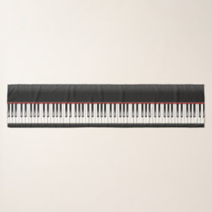 Chic Chiffon Piano Scarf