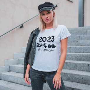 Chic Chinese New Year Lunar New Year of the Rabbit T-Shirt