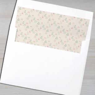 Chic Christmas Envelope Liner